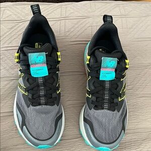 New Balance Gray and Black Sneakers